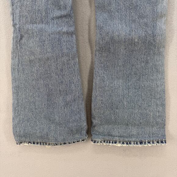 Silver Jeans Women's 28x33 (6) Light Blue Blaze Flare Vintage Preppy Normcore - Picture 4 of 15